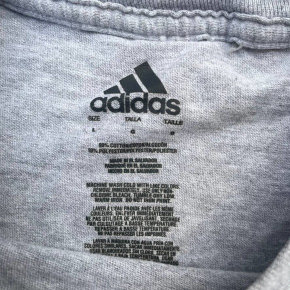 Adidas Essential Logo T-Shirt Men's Large - Picture 4 of 4